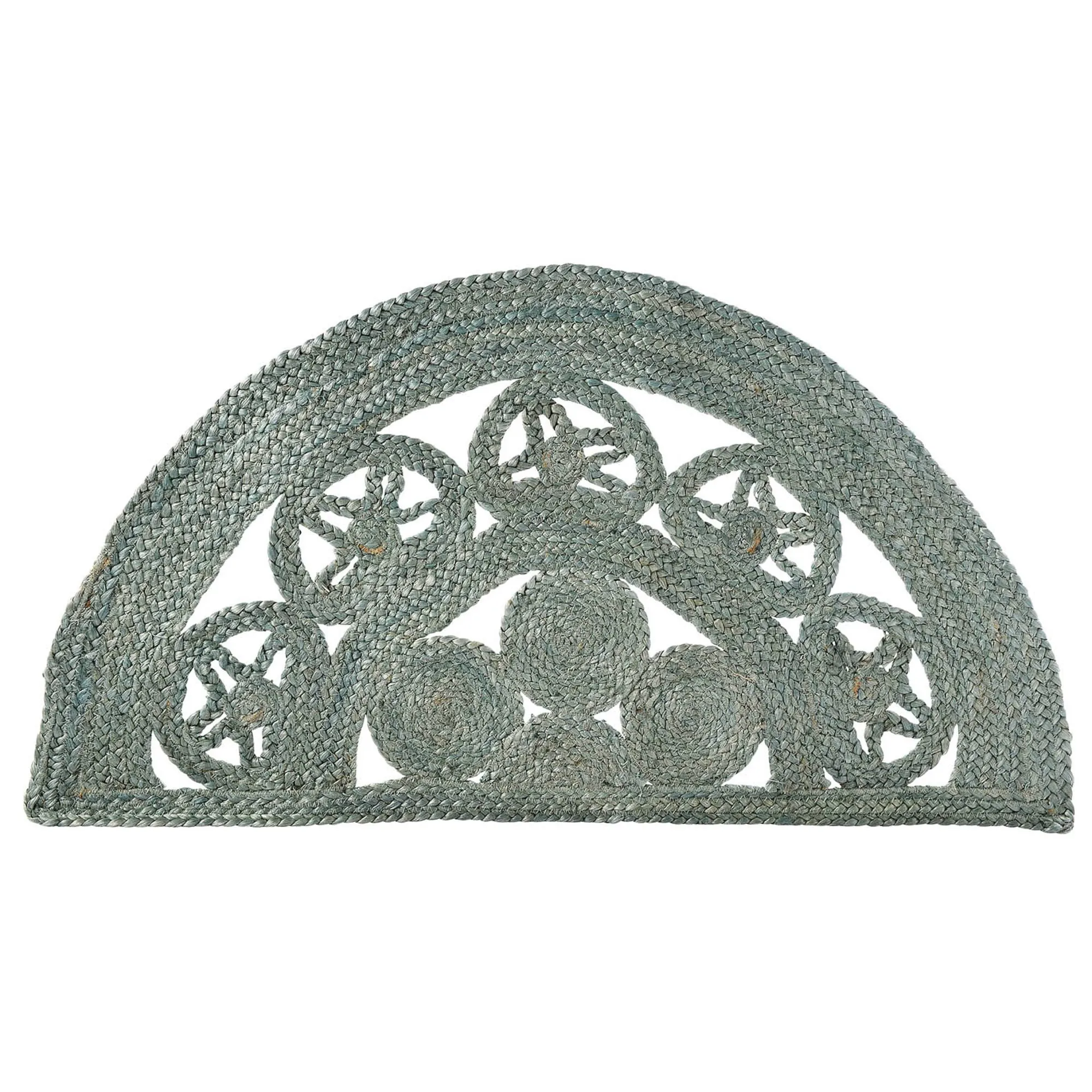 Hot Paillasson En Jute Flower Salle De Bain