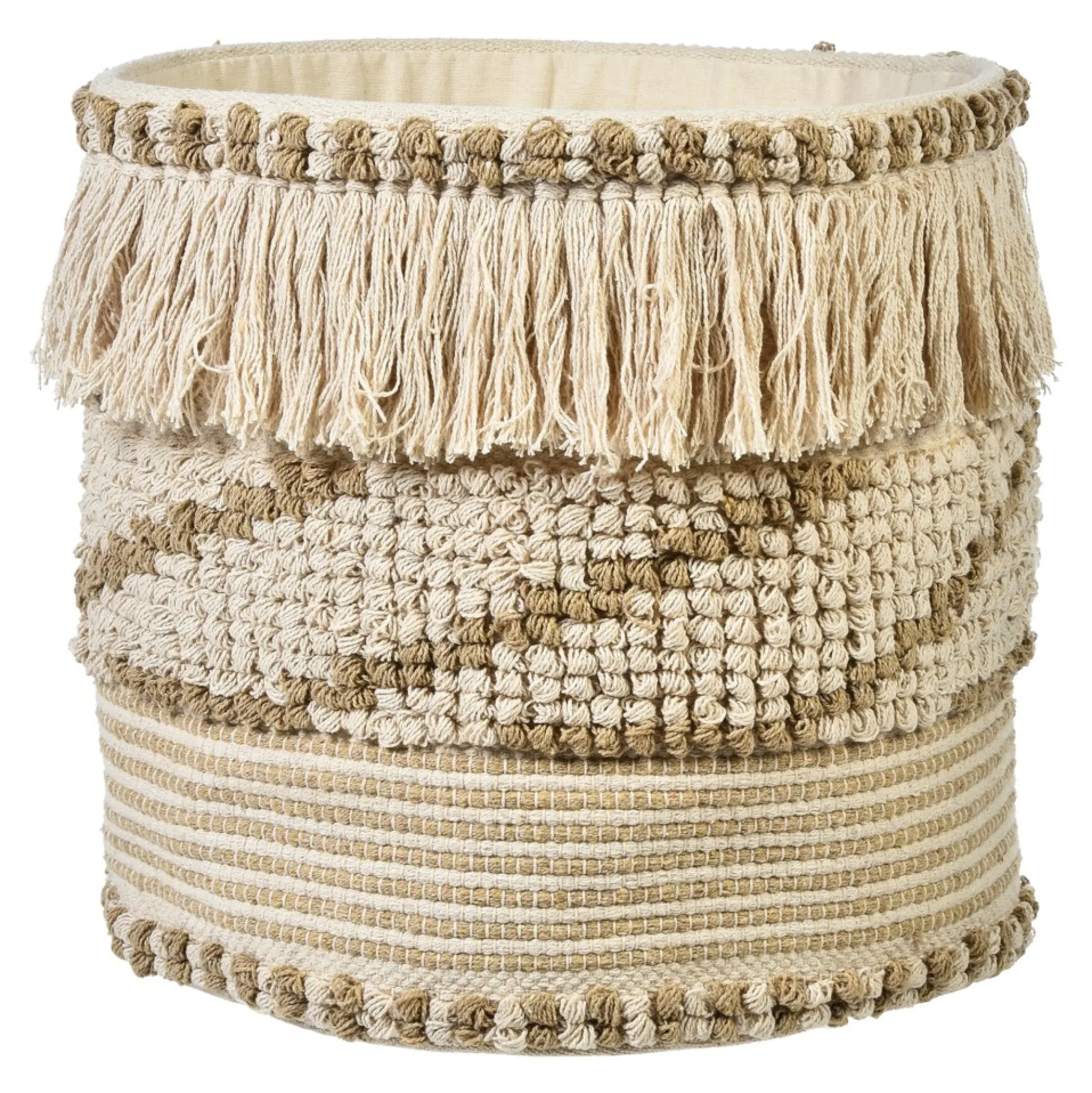 Sale Panier De Rangement Boho Fringes Idées De Cadeaux
