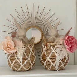 Flash Sale Panier De Rangement Makramee Rope Idées De Cadeaux