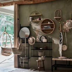 Best Sale Portemanteau Mural En Rotin Flora Idées De Cadeaux