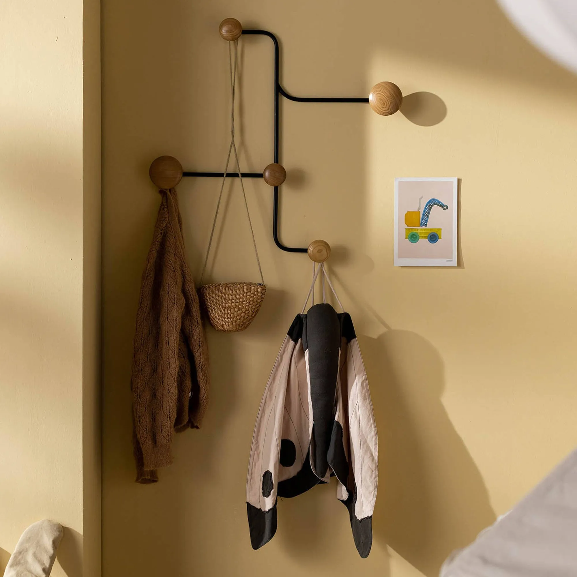 Online Portemanteau Mural Theo Vestiaires