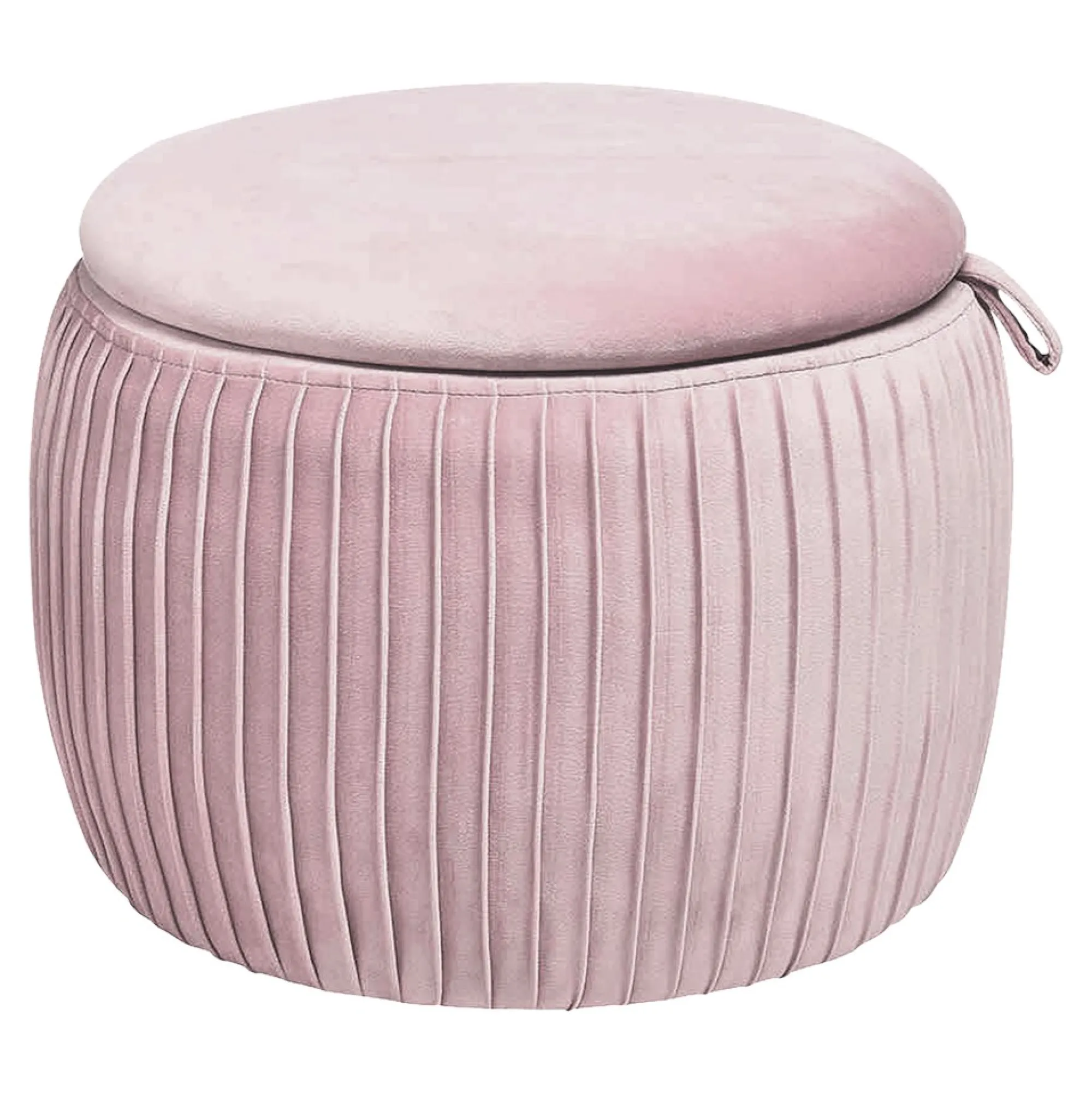 Cheap Pouf En Velours Agnes Avec Espace De Rangement Idées De Cadeaux