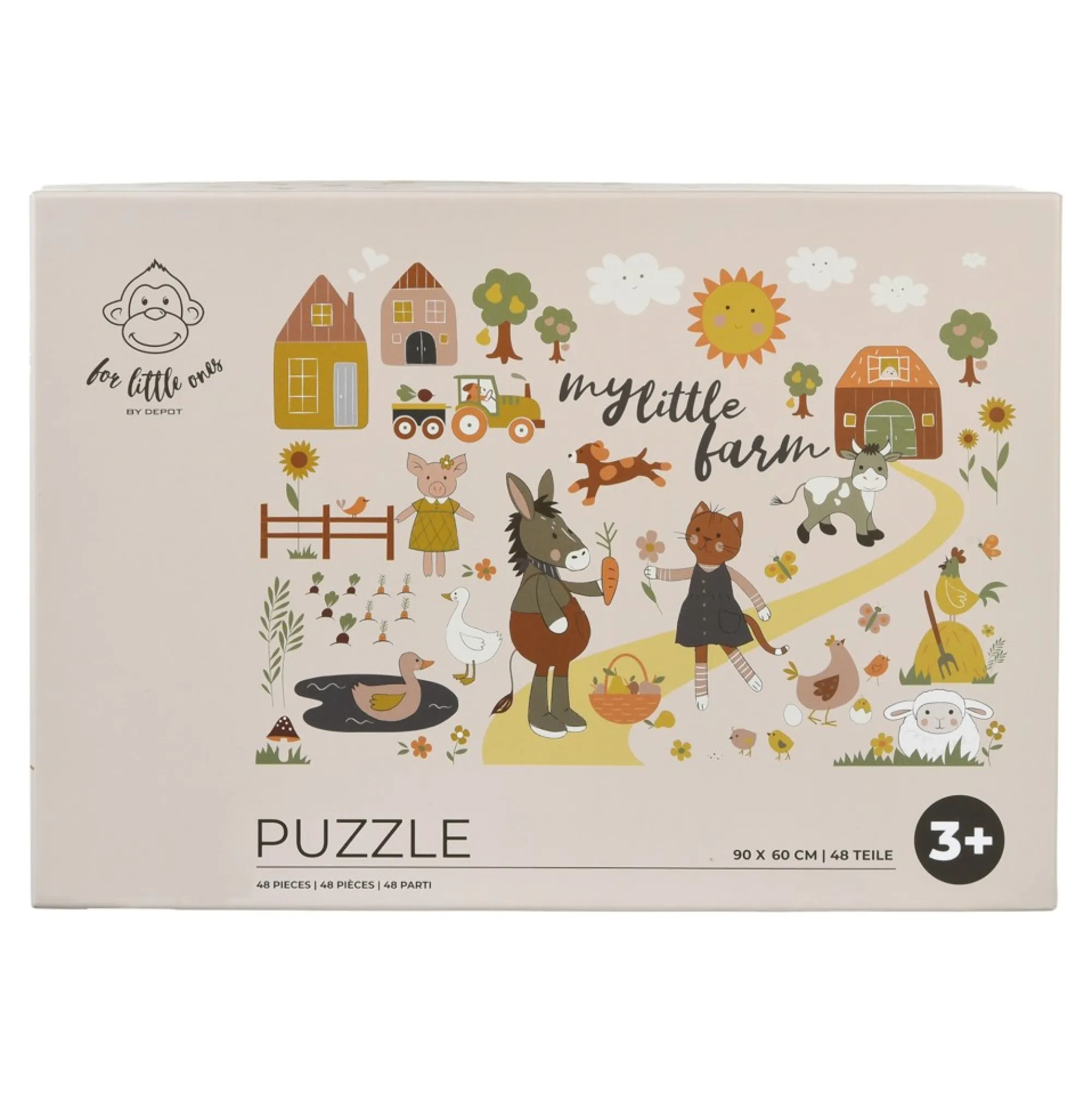 Cheap Puzzle Little Farm Idées De Cadeaux