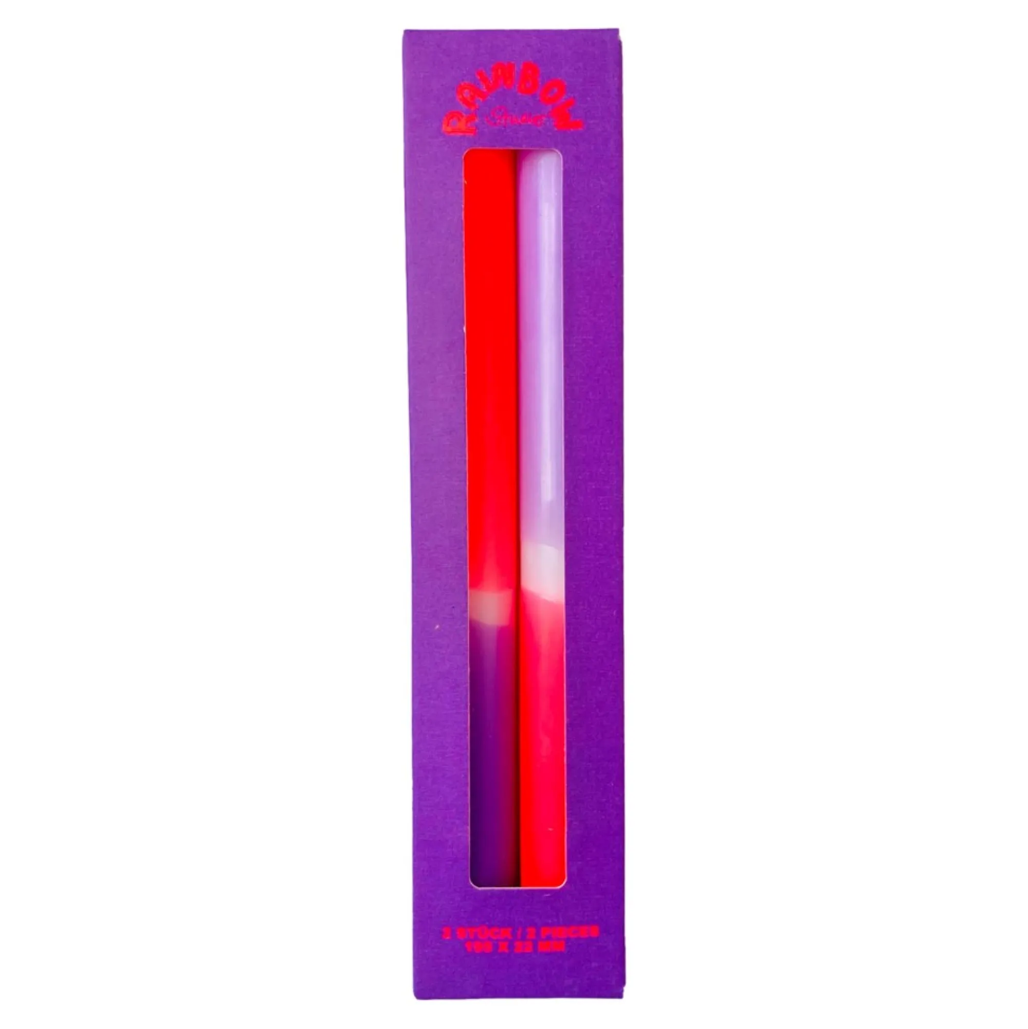 Clearance Rainbow Studio Set De Bougies Baton Snazzy Idées De Cadeaux