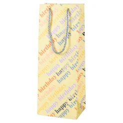 Cheap Sac A Bouteilles Happy Birthday Sacs Cadeaux