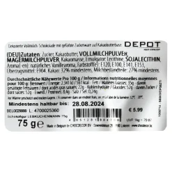 New Schokofigur Lebkuchenmann 75G Idées De Cadeaux