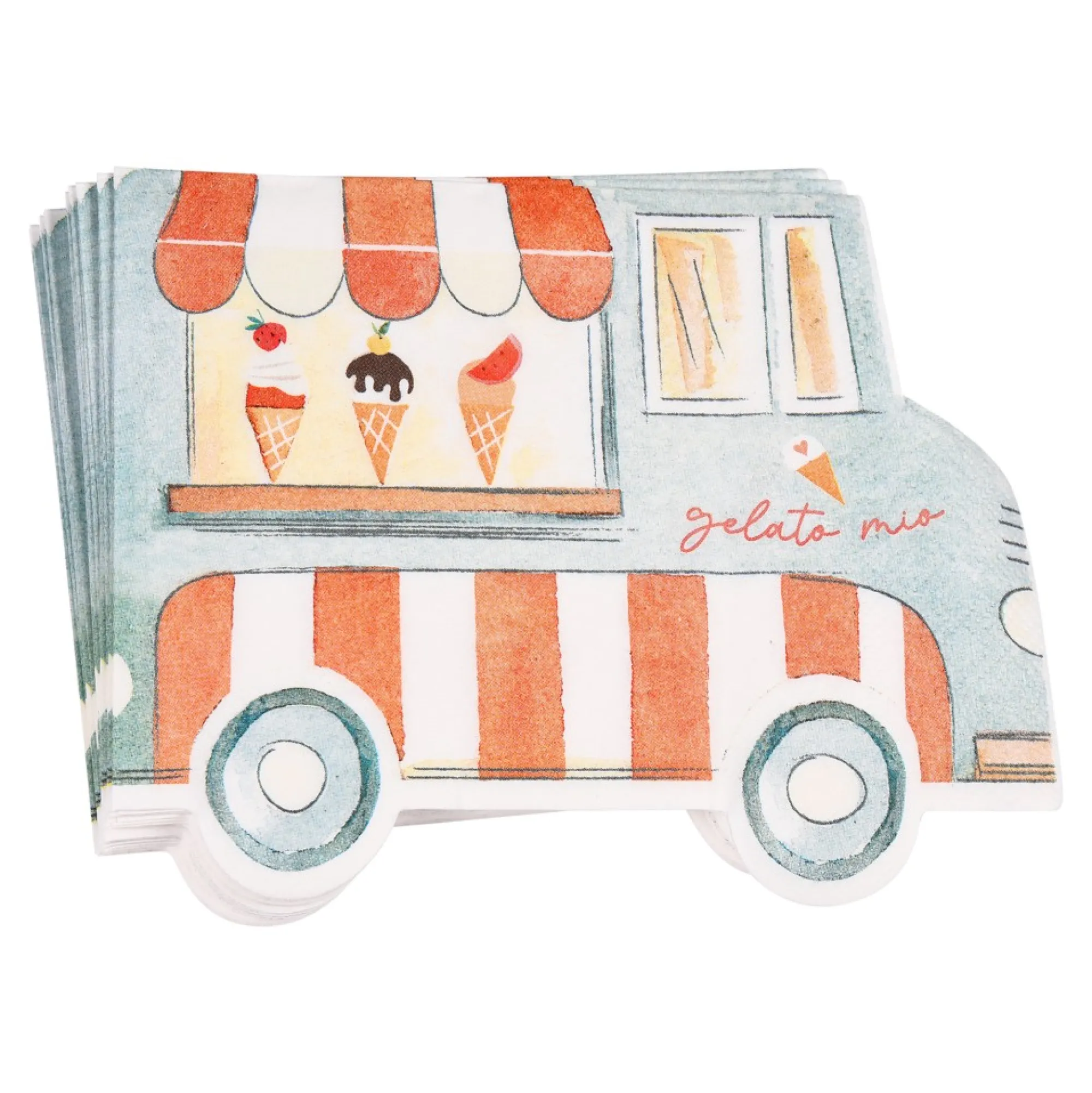 New Serviettes Chariot A Glace Idées De Cadeaux