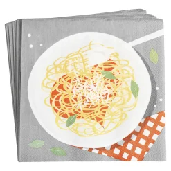 New Serviettes De Table Pasta Serviettes En Papier