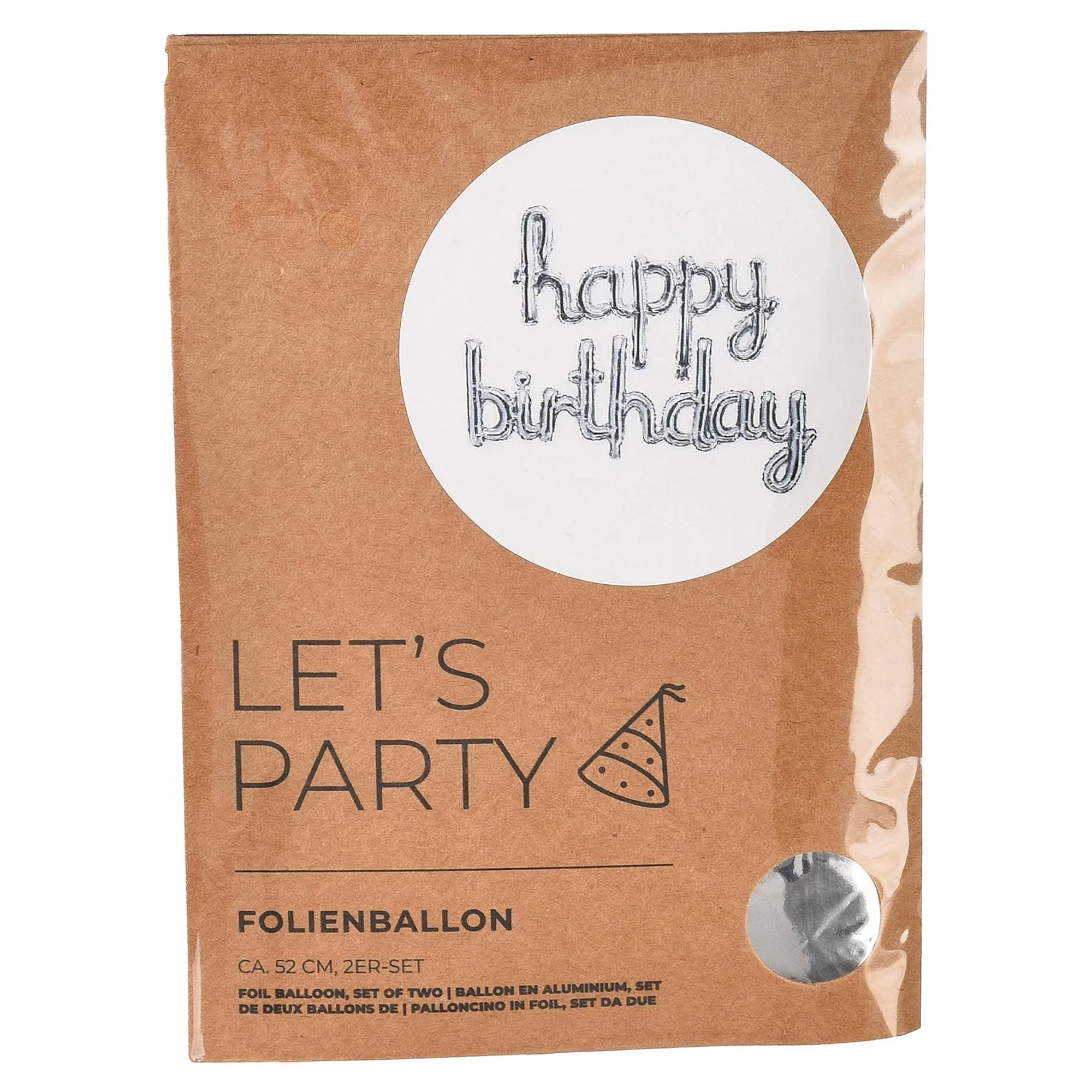 Clearance Set De Ballons Transparents Birthday Ballons