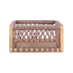 Hot Set De Boîtes De Rangement Macramee Idées De Cadeaux