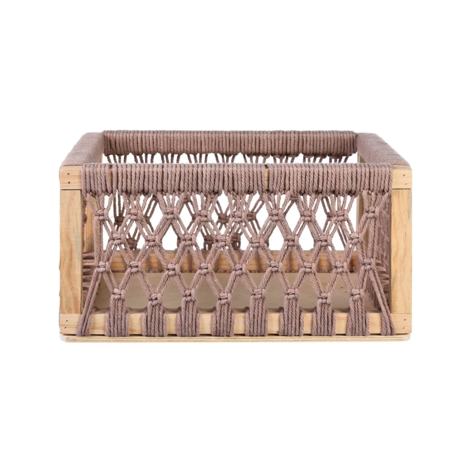 Hot Set De Boîtes De Rangement Macramee Idées De Cadeaux