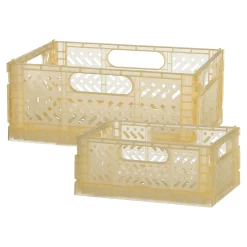 Flash Sale Set De Boîtes Pliantes Glitter Rangement