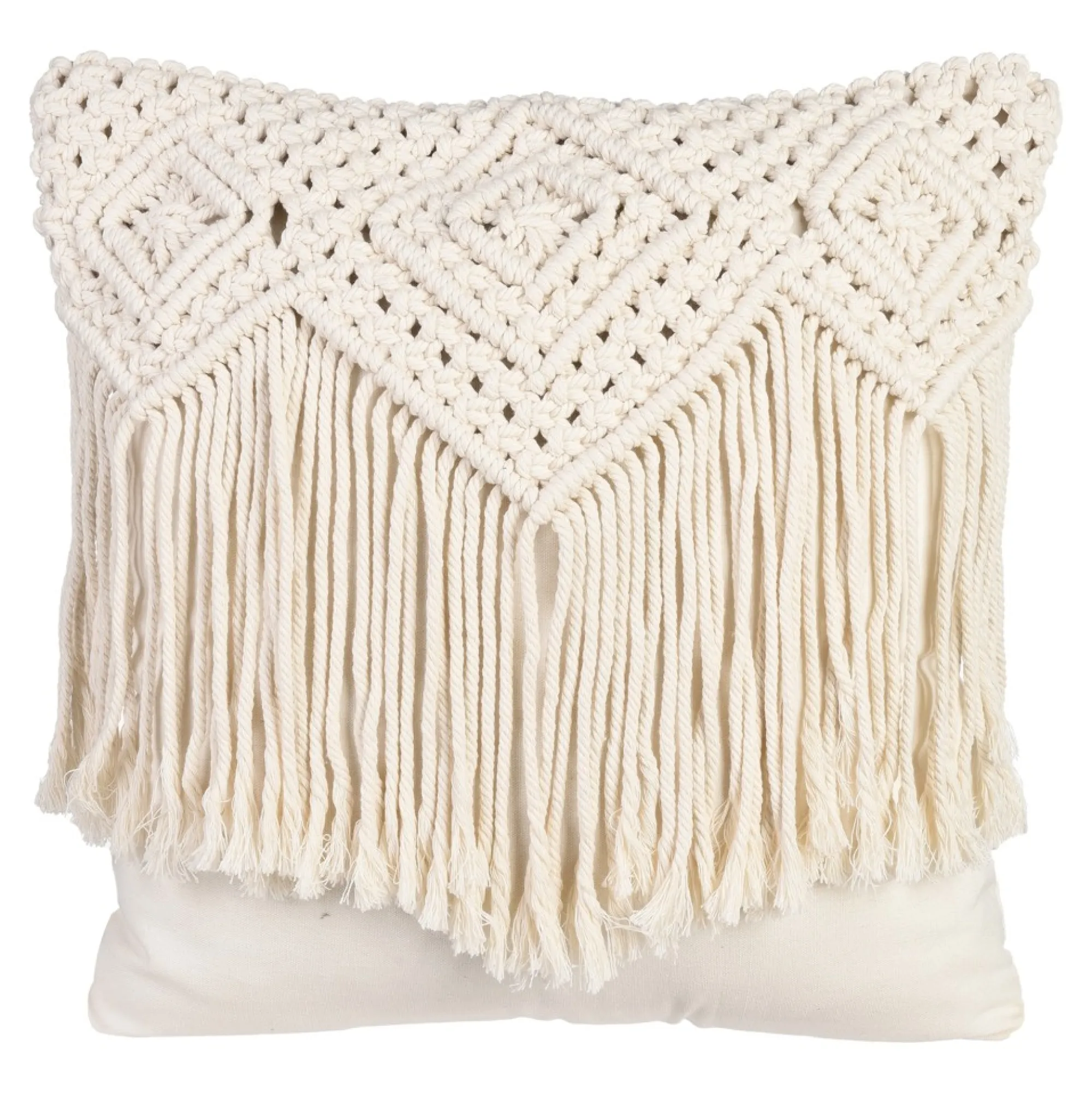 Cheap Set De Coussins En Jute Et Macrame Idées De Cadeaux