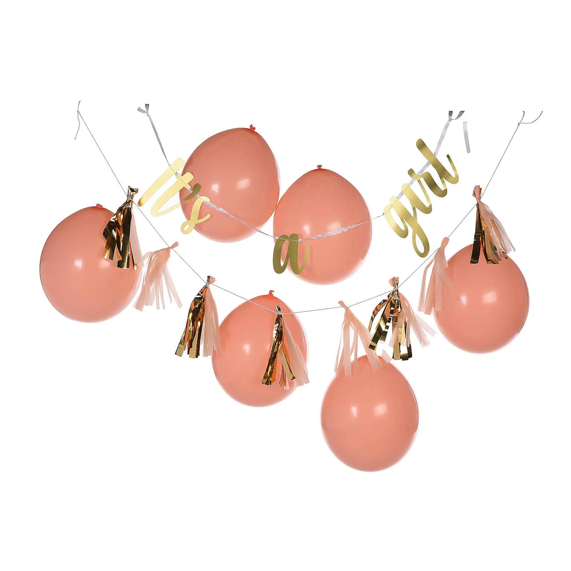 New Set De Décoration De Fete It'S A Girl Pays Des Enfants