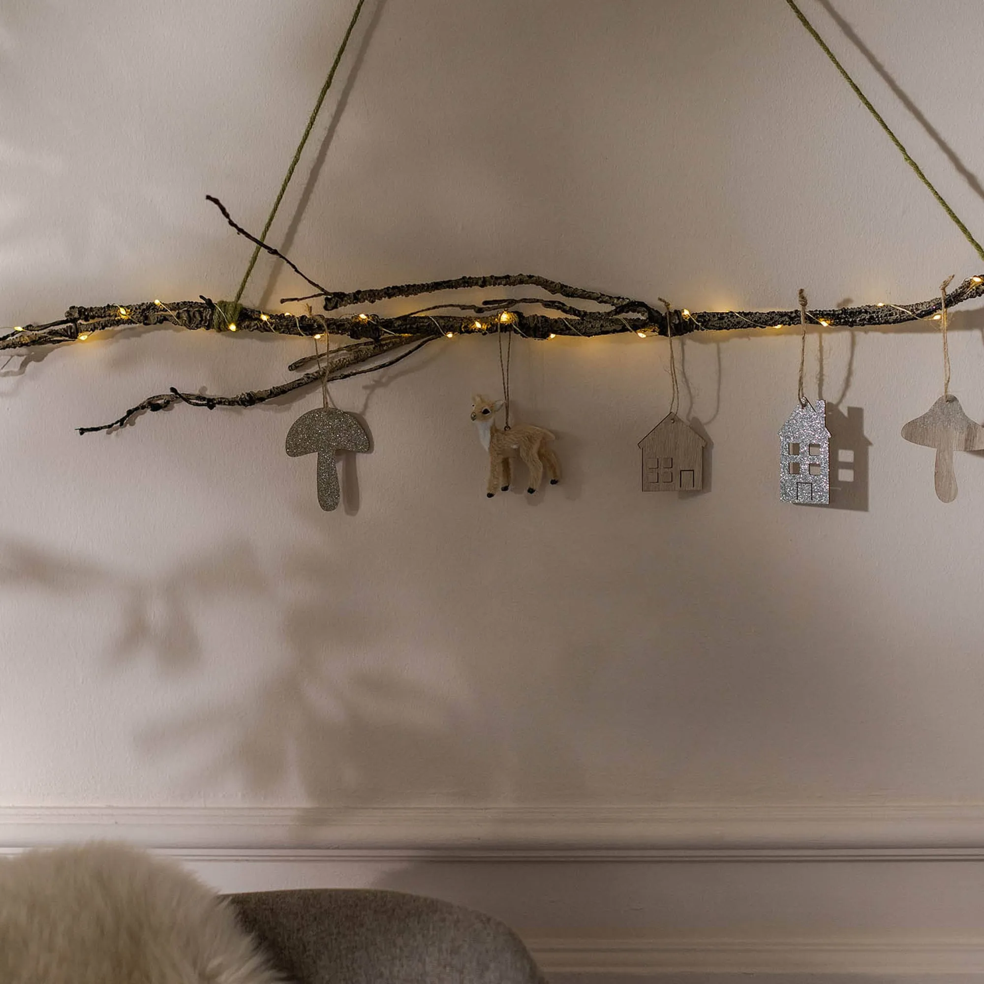 Sale Set De Pendentifs Décoratifs Foret De Feuillus Pendentifs & Guirlandes