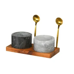 Cheap Set De Pots A Epices Marble Idées De Cadeaux