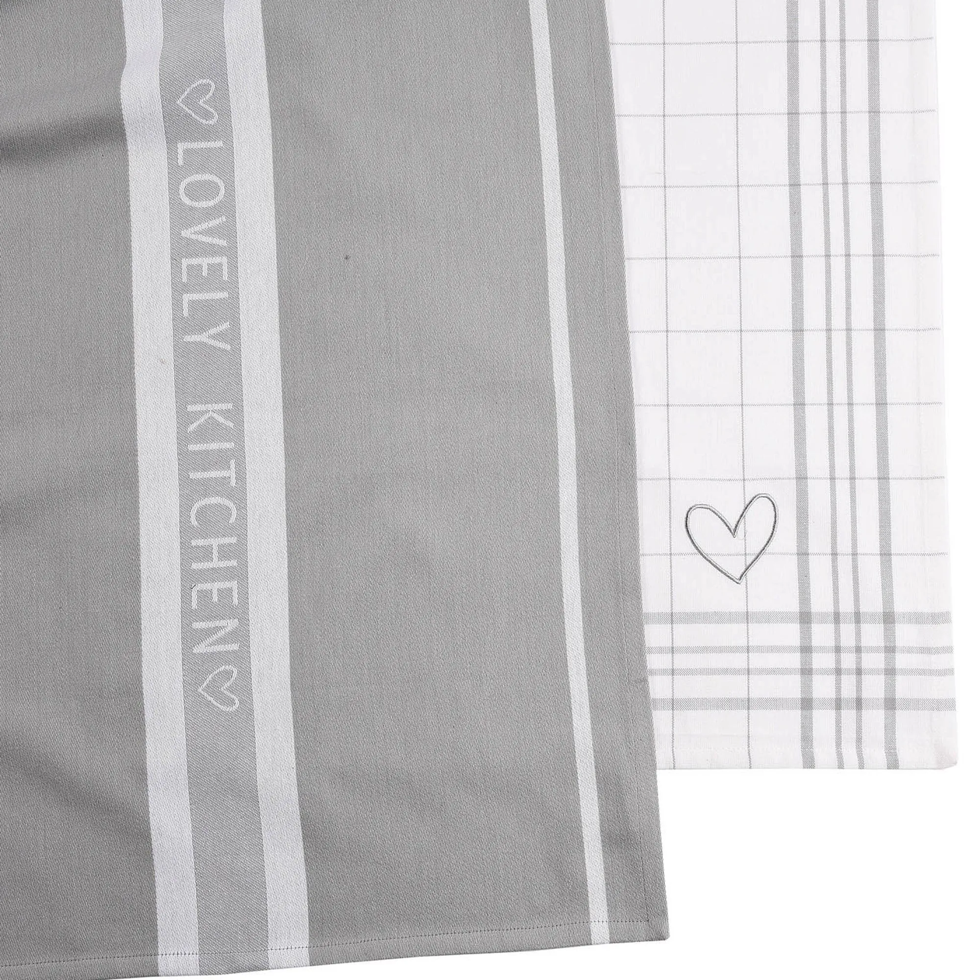 Clearance Set De Torchons Kitchen Love Torchons De Cuisine Et De Vaisselle