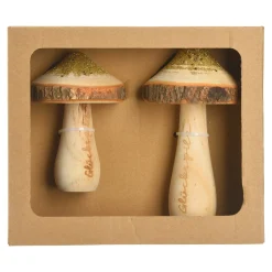 Outlet Set D'Objets Deco Champignon Paillettes Idées De Cadeaux