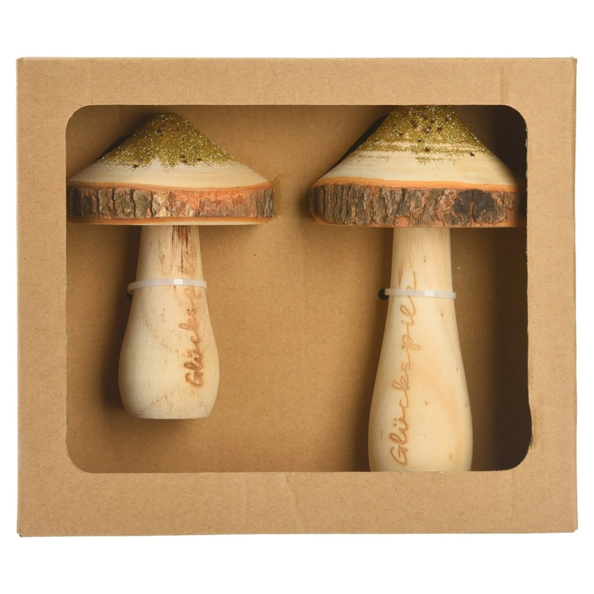 Outlet Set D'Objets Deco Champignon Paillettes Idées De Cadeaux