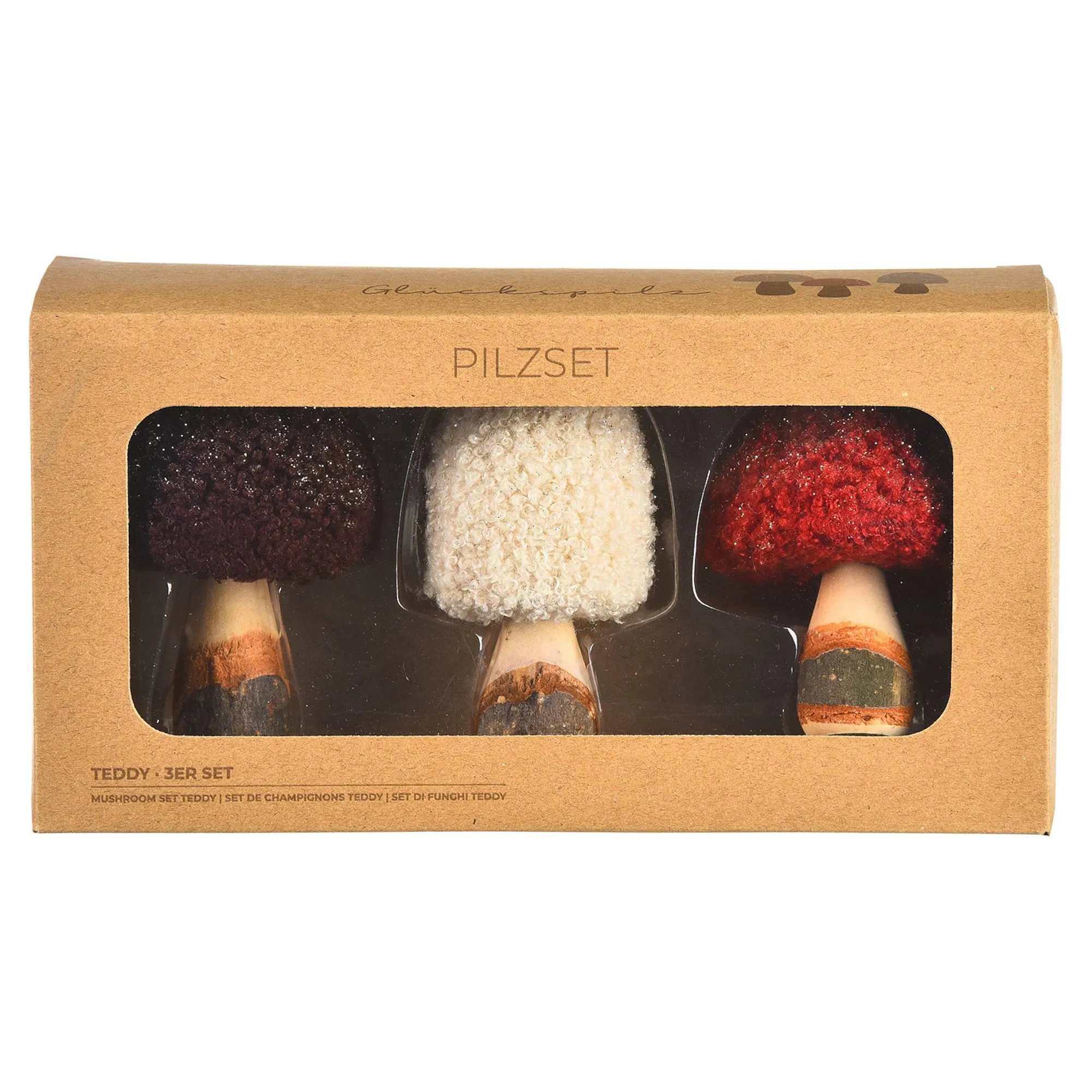 Best Sale Set D'Objets Deco Champignon Teddy Figurines & Objets