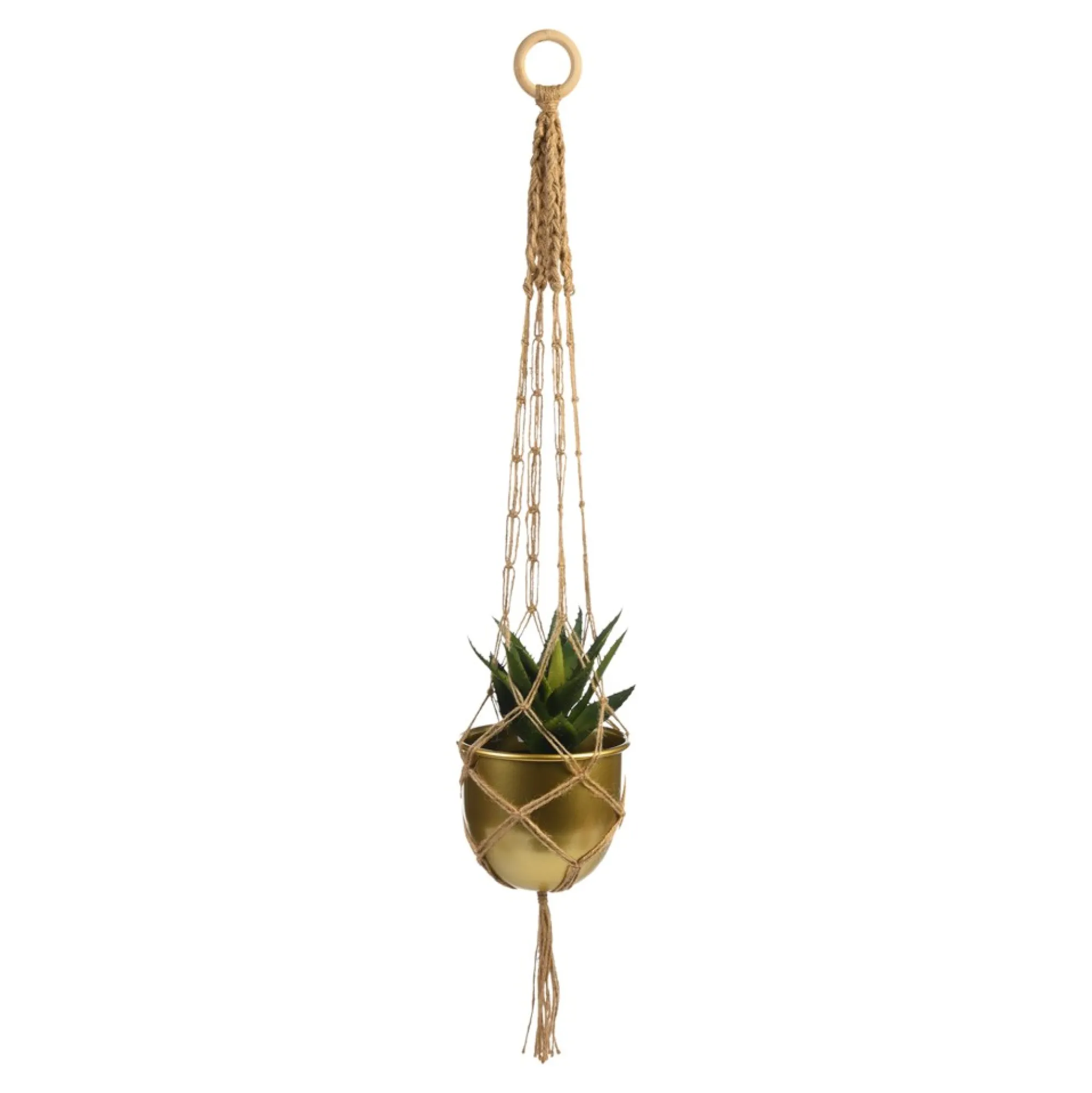 Store Suspension En Jute Pour Pots De Plantes Idées De Cadeaux