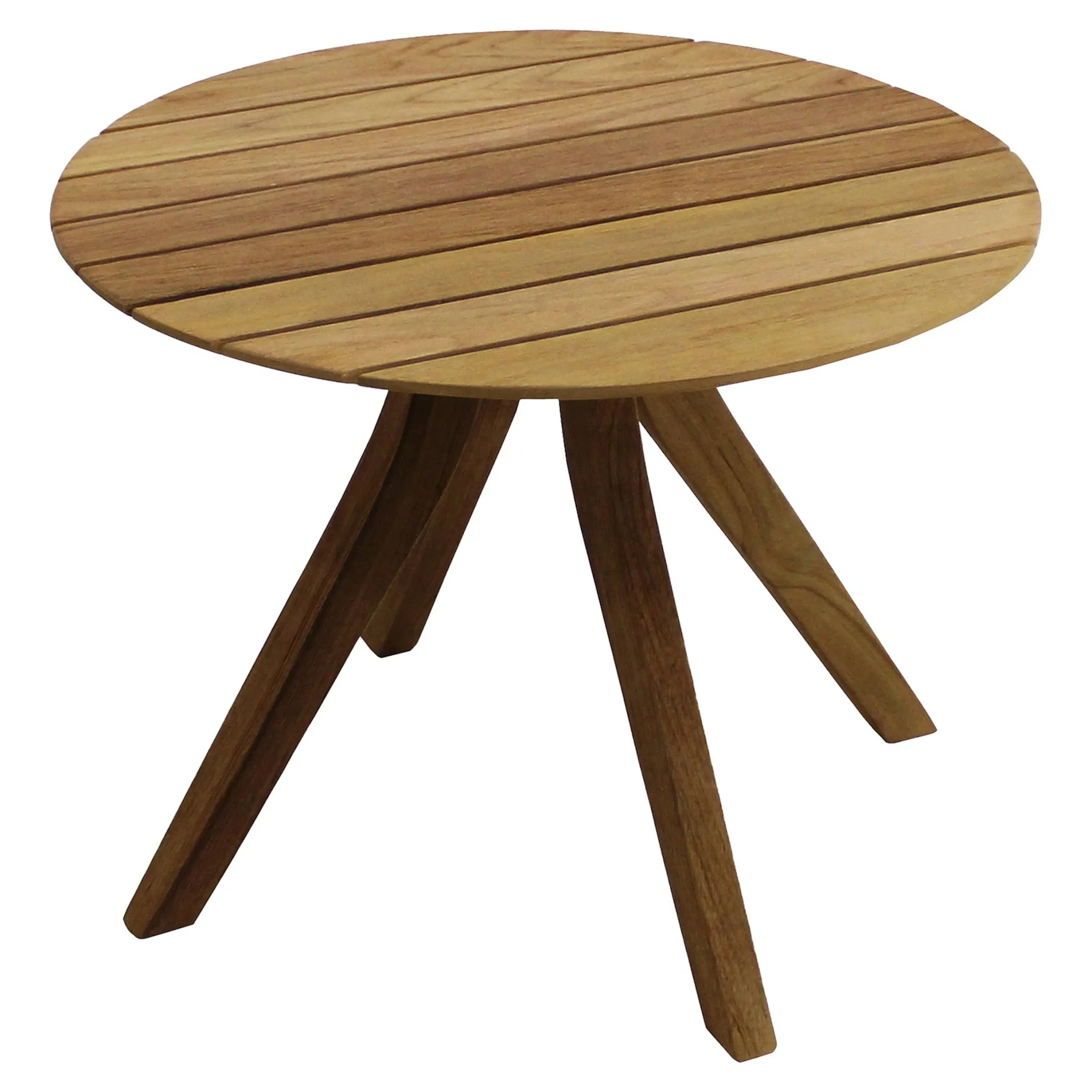 Discount Table D'Appoint D'Exterieur Mila En Teck Meubles De Jardin & De Balcon