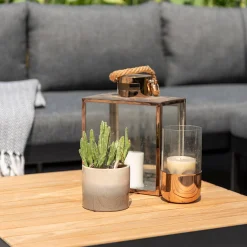 Shop Table De Salon D'Exterieur Sara En Teck Meubles De Jardin & De Balcon