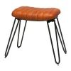 Hot Tabouret En Cuir Vitus Poufs & Tabourets