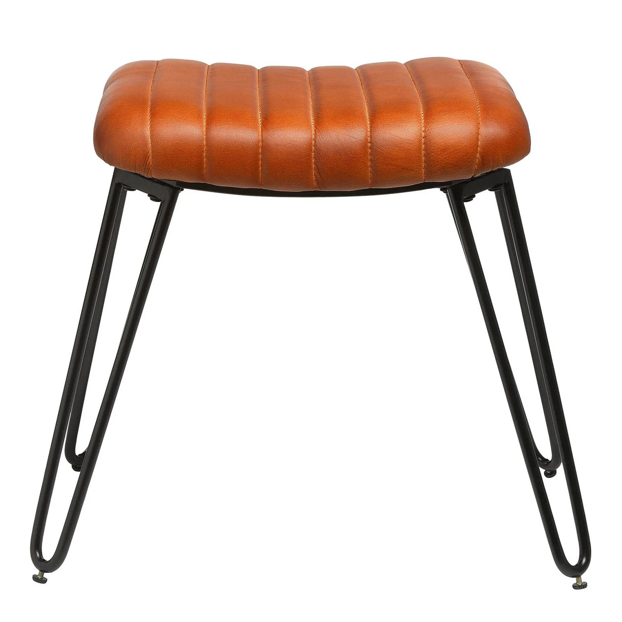 Hot Tabouret En Cuir Vitus Poufs & Tabourets