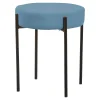 New Tabouret En Velours Ilka Poufs & Tabourets
