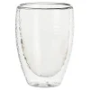New Verre À Boire Isolant A Double Paroi Hammered Tasses & Gobelets