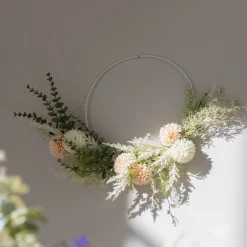 Online Zweig Eukalyptus Modern Ca.74Cm, Creme Fleurs Individuelles